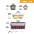 Airtight Food Storage Container Set