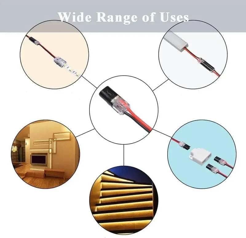 Tool-Free Quick Wire Connectors 50pc