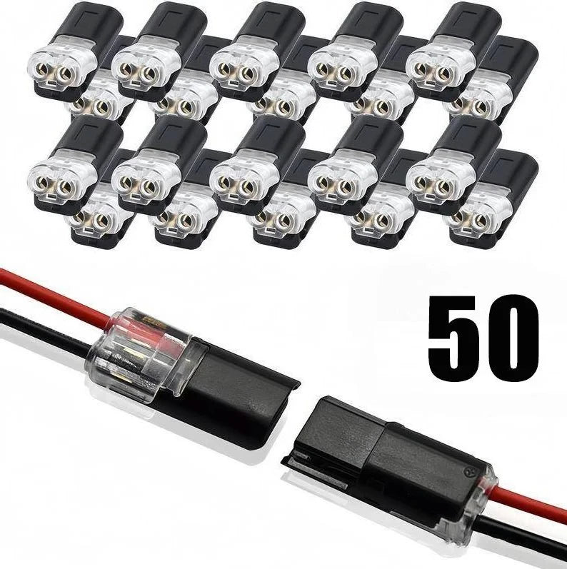 Tool-Free Quick Wire Connectors 50pc