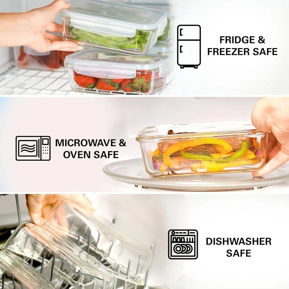 Glass Meal Prep Containers